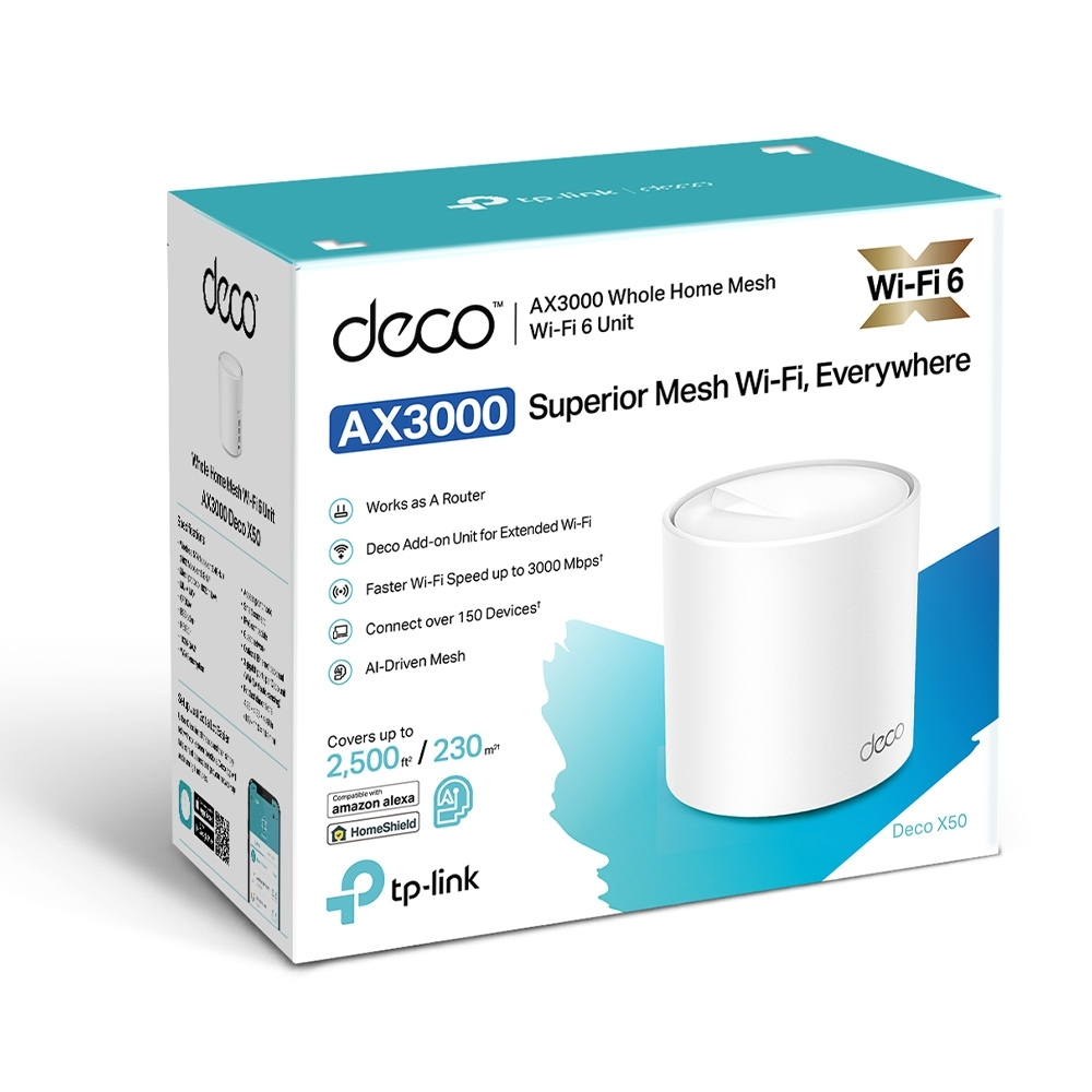 Amazon.co.jp: TP-Link Deco X50 3P AX3000メッシュWi-Fi 6