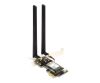 ALFA NETWORK Wi-Fi 6E PCIe Card with Dipole Antenna (AIT-AX210)