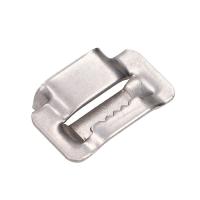 EXTRALINK CLAMP FOR STEEL STRAP 20MM WITH JAGS, 100 pcs. (EL-STEEL-CLAMP-20MM)