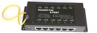 Passive Gigabit PoE Injector/Shielded Panel, 6 port (POE-INJ-6-G)