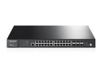 TP-LINK T3700G-28TQ JetStream 28-Port Gigabit Stackable L3 Managed Switch