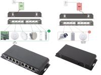 8 port PoE Switch with 7 PoE ports