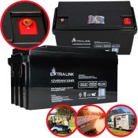 EXTRALINK AGM Battery 12V 65Ah (EL-AGM-BAT-12V-65AH)