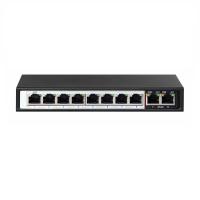 EXTRALINK 8x port PoE + 2x uplink RJ45 switch CERES (EL-CERES)