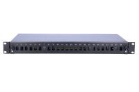 EXTRALINK 24 Core Fiber Optic Patch Panel, black (EL-FO-PP-24)