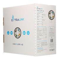 EXTRALINK CAT6 UTP (U/UTP) V2 INDOOR TWISTED PAIR 305M(EL-LAN-UUTP-CAT6-305)