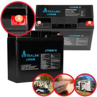 EXTRALINK LiFePO4 Battery 12.8V 18Ah (EL-LiFePO4-BAT-12.8V-18AH)