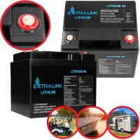 EXTRALINK LiFePO4 Battery 12.8V 40Ah (EL-LiFePO4-BAT-12.8V-40AH)