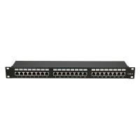 EXTRALINK 24 PORT CAT6 STP PATCH PANEL V2(EL-PP-STP-CAT6-24)