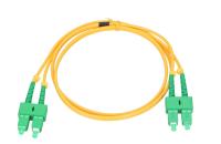 EXTRALINK PATCHCORD SC/APC-SC/APC SM G.657A DUPLEX 3M PVC(EL-SCAPC-SCAPC-DPX-3)