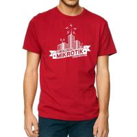 MIKROTIK red T-Shirt, (S-Size) (MTTS-S)