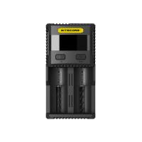 NITECORE 2 Bay 3A NiMH/NiCd, Li-ion, IMR, LiFePo4 Inteligent Super Charger SC2 (NC-SC2)