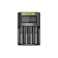 NITECORE 4 Bay 4A NiMH/NiCd, Li-ion, IMR, LiFePo4 Inteligent USB Battery Charger UMS4 (NC-UMS4)