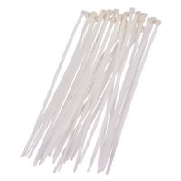 EXTRALINK CABLE TIE 5*250MM WHITE, 100 pcs. (EL-CBLT-5-250-100-WT)