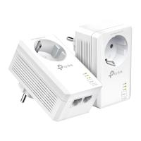 TP-LINK AV1000 2-Port Gigabit Passthrough Powerline Starter Kit TL-PA7027P KIT (TL-PA7027PKIT)