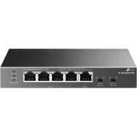 TP-LINK 5-Port Gigabit Desktop PoE+ Switch with 1-Port PoE++ In and 4-Port PoE+Out (TL-SG1005P-PD)
