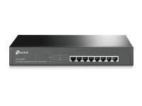 TP-LINK 8-Port Gigabit Desktop/Rackmount Switch with 8-Port PoE+ (TL-SG1008MP)