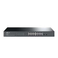 TP-LINK JetStream 16-Port Gigabit Smart Switch with 2 SFP Slots (TL-SG2218)