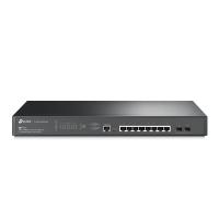 TP-LINK JetStream 8-Port 2.5GBASE-T and 2-Port 10GE SFP+ L2+ Managed Switch with 8-Port PoE+ (TL-SG3210XHP-M2)