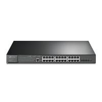 TP-LINK JetStream 24-Port Gigabit and 4-Port 10GE SFP+ L2+ Managed Switch with 24-Port PoE+ (TL-SG3428XMP)