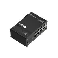 TELTONIKA 8 LAN ports 10/100 Mbps Industrial DIN rail unmanaged switch (TSW030)