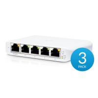 UBIQUITI 5-Port managed Gigabit Ethernet switch, USW-Flex-Mini, 3 pack (USW-Flex-Mini-3)